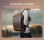 Mike | Vintage Buckle Leather | Backpack