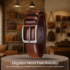 Logan  Belt with Classic Buckle