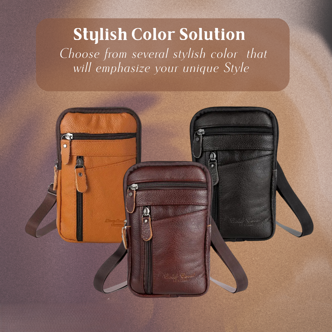 Thorne | Vintage Shoulder Bag for Men with Classic Utility Design