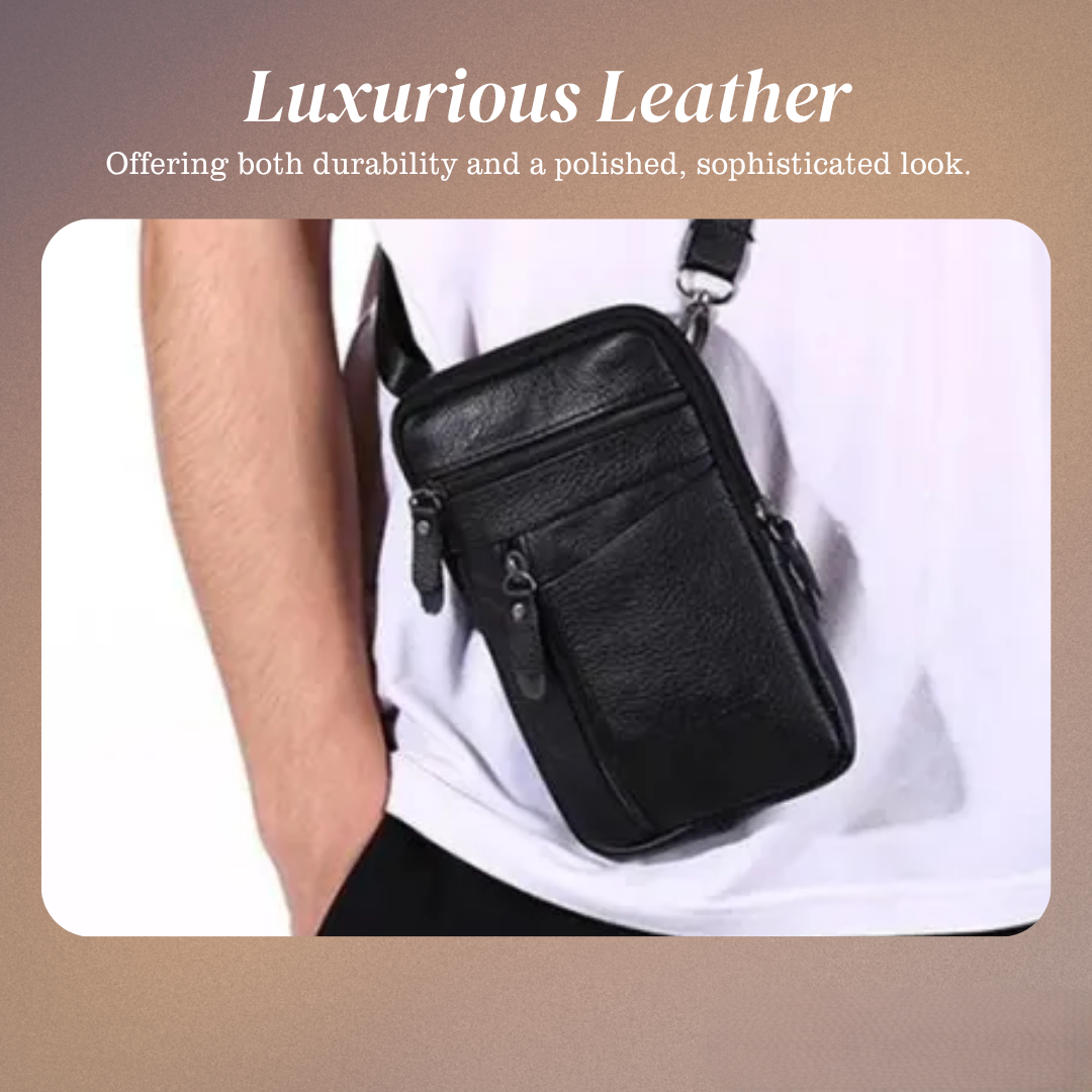 Thorne | Vintage Shoulder Bag for Men with Classic Utility Design