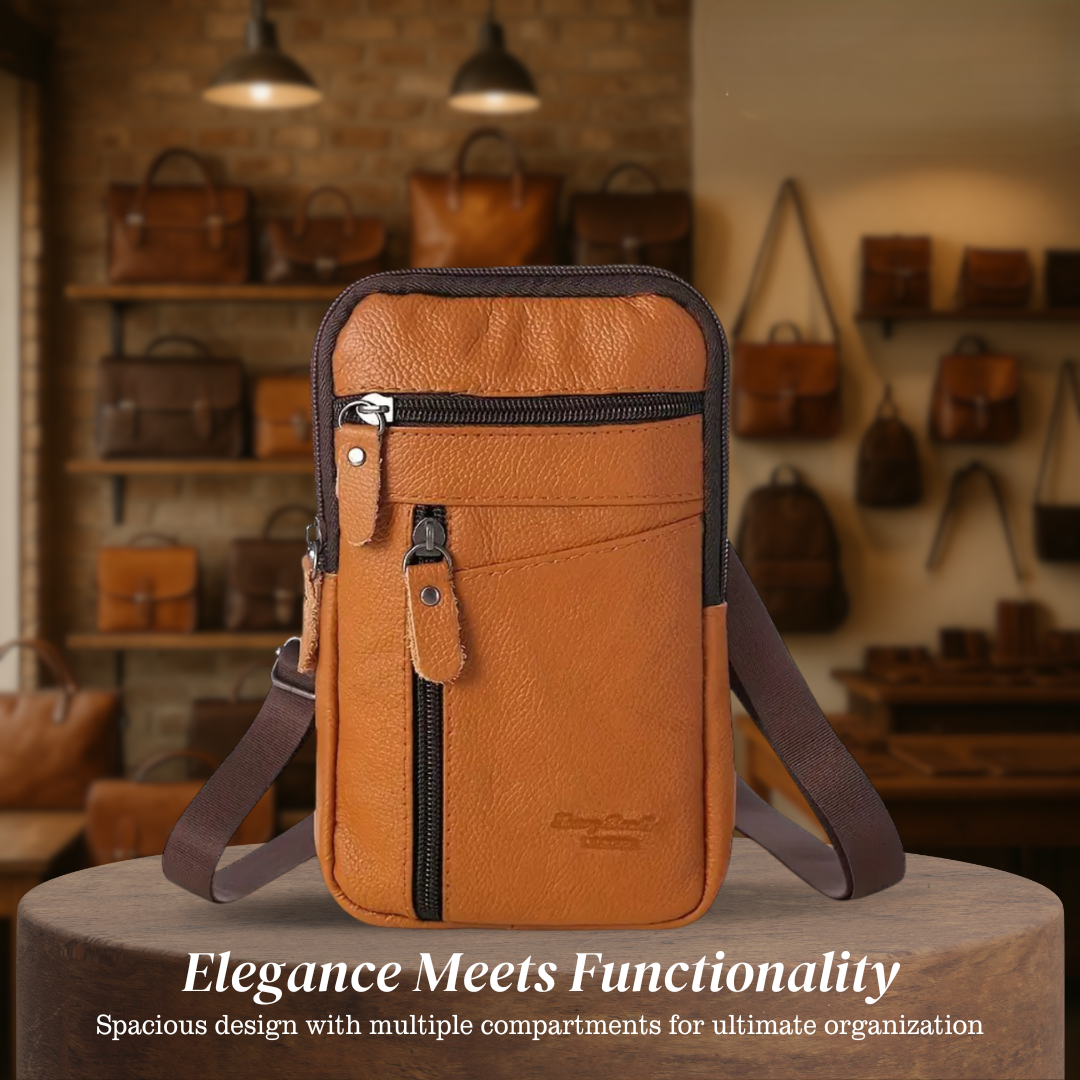 Thorne | Vintage Shoulder Bag for Men with Classic Utility Design