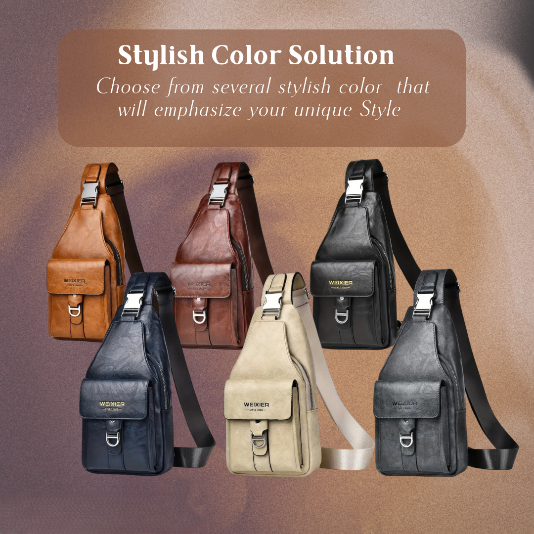 Silas | Vintage Crossbody Bag for Men