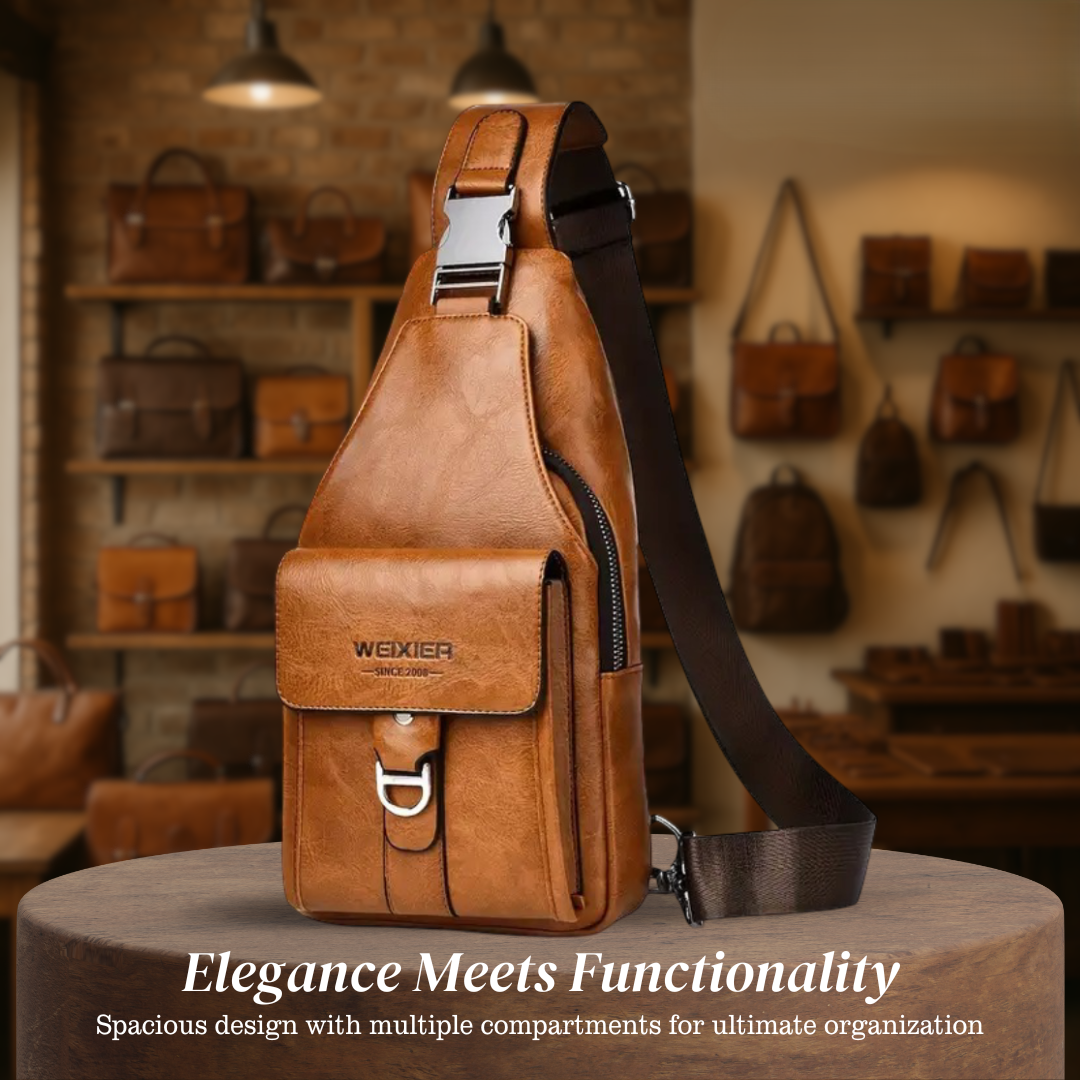 Silas | Vintage Crossbody Bag for Men