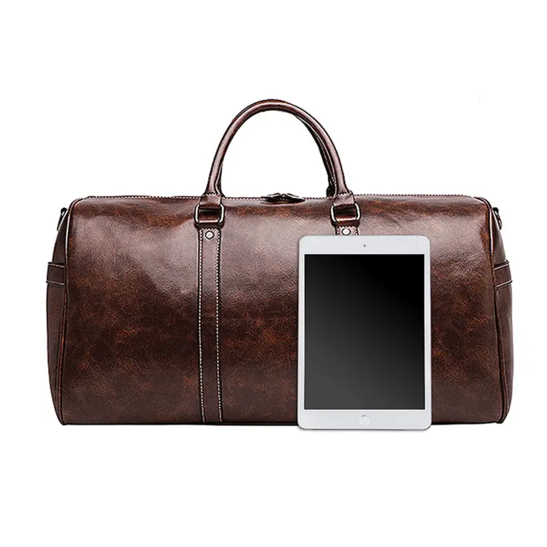Lennox | Leather Weekender Travel Bag