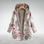Mira - Stylish Floral Fleece Jacket