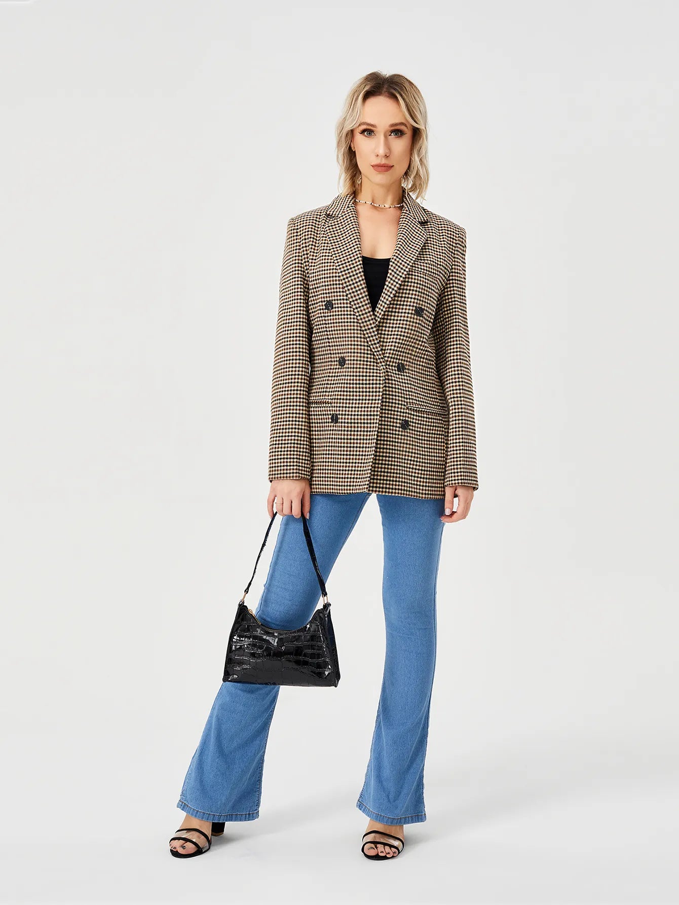 Sabine - Women's Chic Tweed Blazer Limited Edition