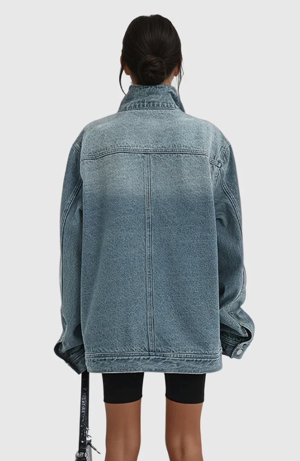 Eliza| Women’s Artistic Denim Jacket