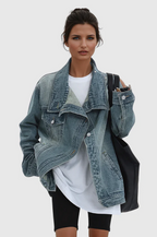 Eliza| Women’s Artistic Denim Jacket