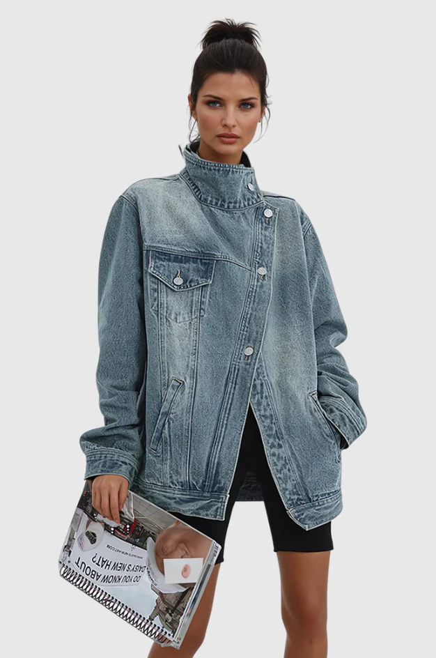 Eliza| Women’s Artistic Denim Jacket