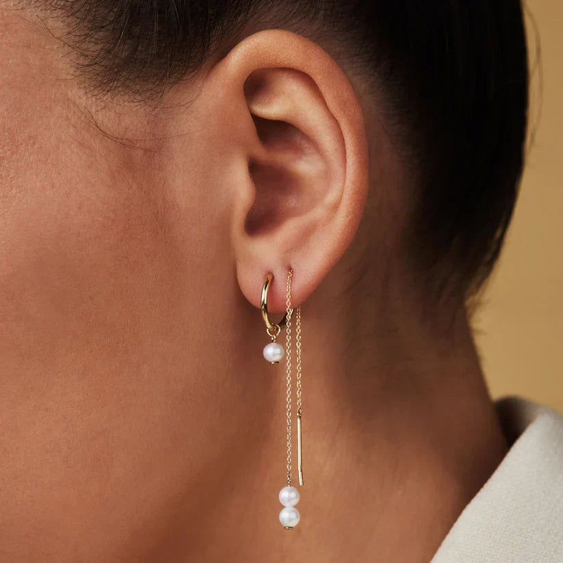 Delia Crest Earring | Gold