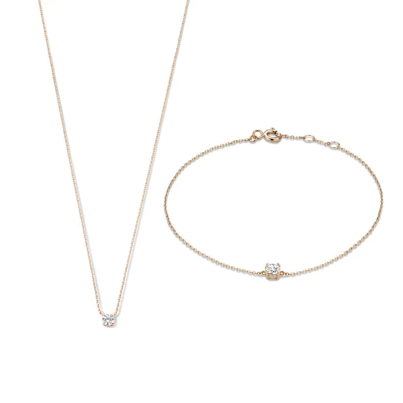 Cléa Moissanit Stein | Gold