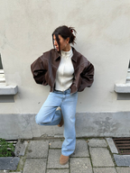 Orla-Oversized Contrast Jacket