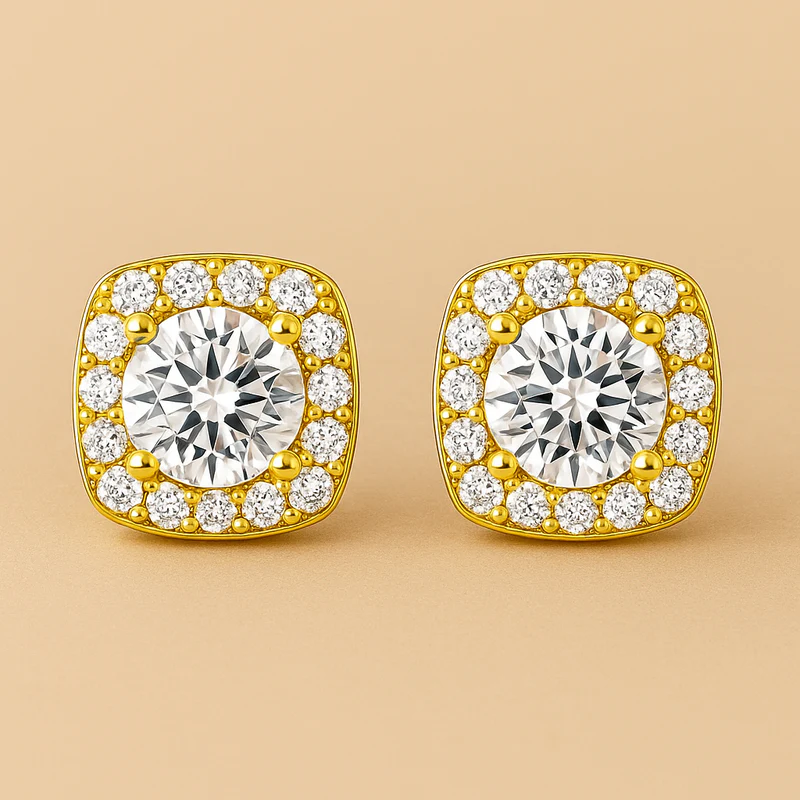 Glennis Signature Hoops in Gold
