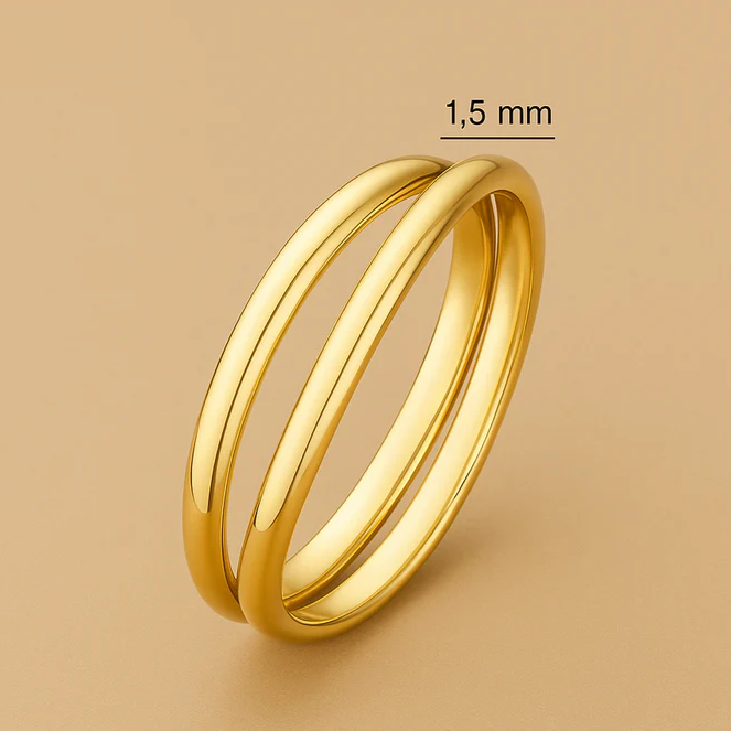 Léna Trielle Ring in Gold