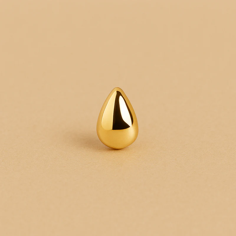Mato Drop Earrings in Gold