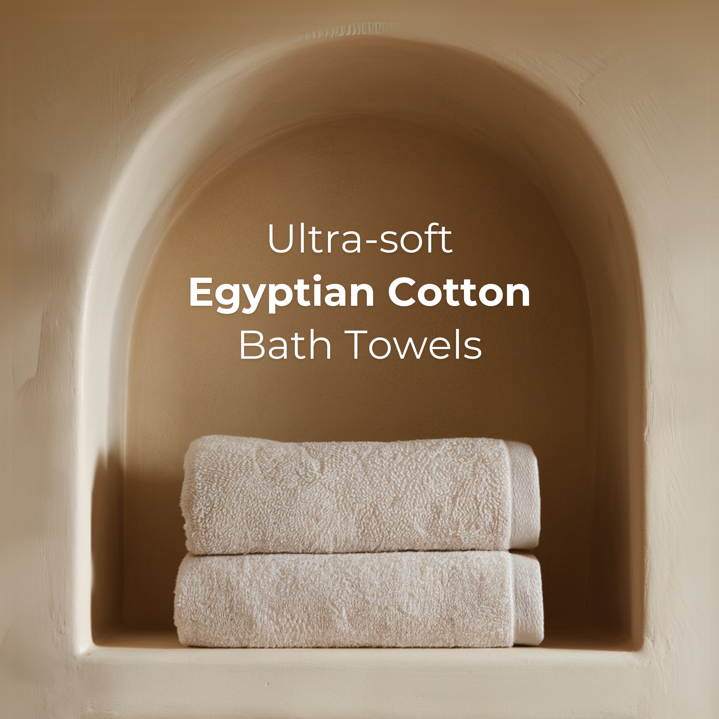 Set of 2 Luxury Hand Towels (70x34cm)